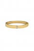 Alphabet Diamond Gold Bangle by MOH on curated-crowd.com