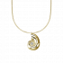 Snail Gold Pendant by Emili on curated-crowd.com