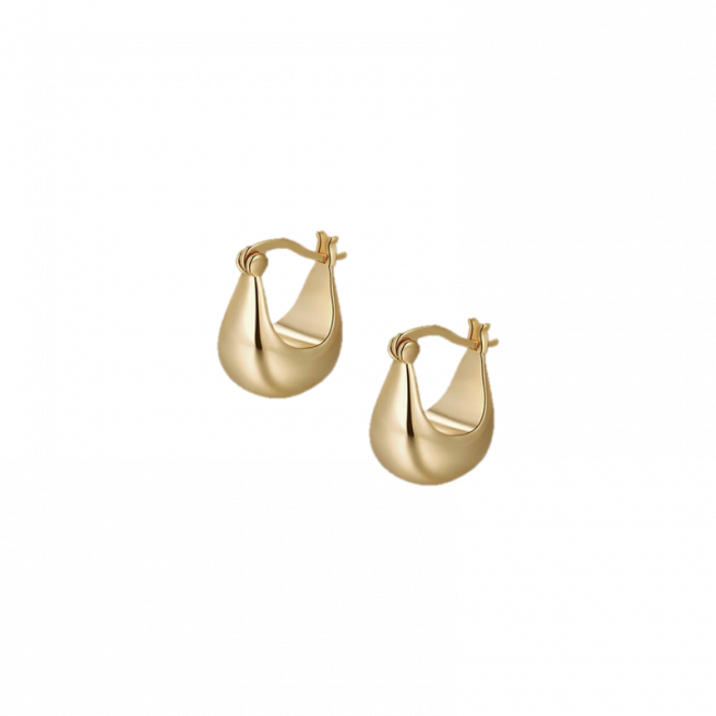 Nora Gold Earrings by Emili on curated-crowd.com