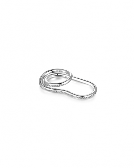 Rita Silver Ring by Emili on curated-crowd.com