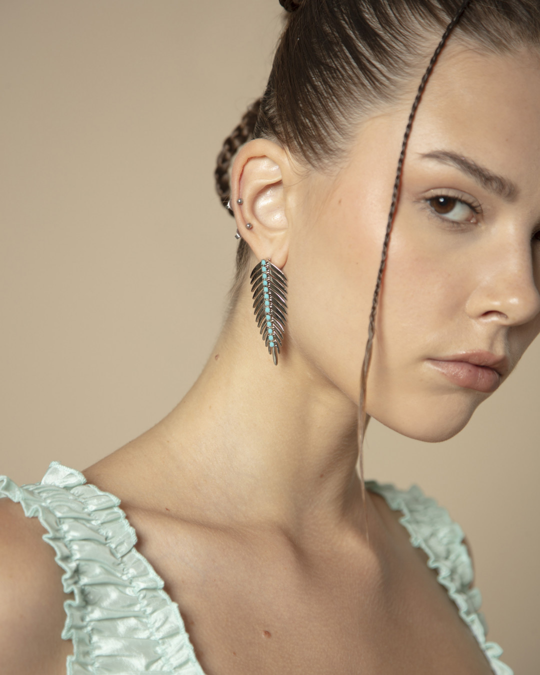 Mini Ellise Silver/Turquoise by Jessica K on curated-crowd.com