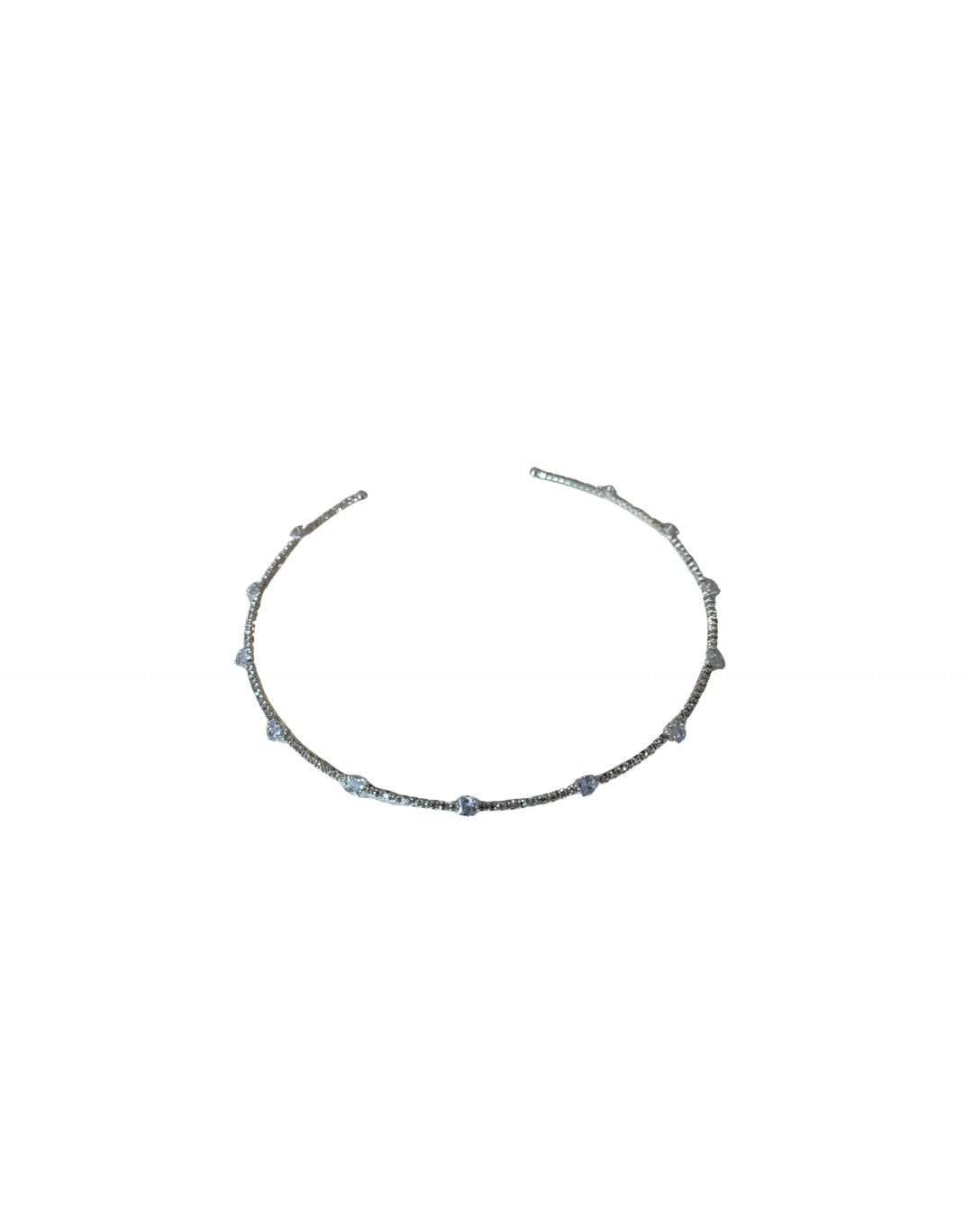 Enigma Silver Choker by Curated Crowd Collective on curated-crowd.com