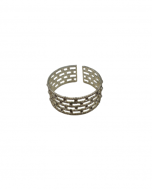 Echo Silver Bracelet by Curated Crowd Collective on curated-crowd.com
