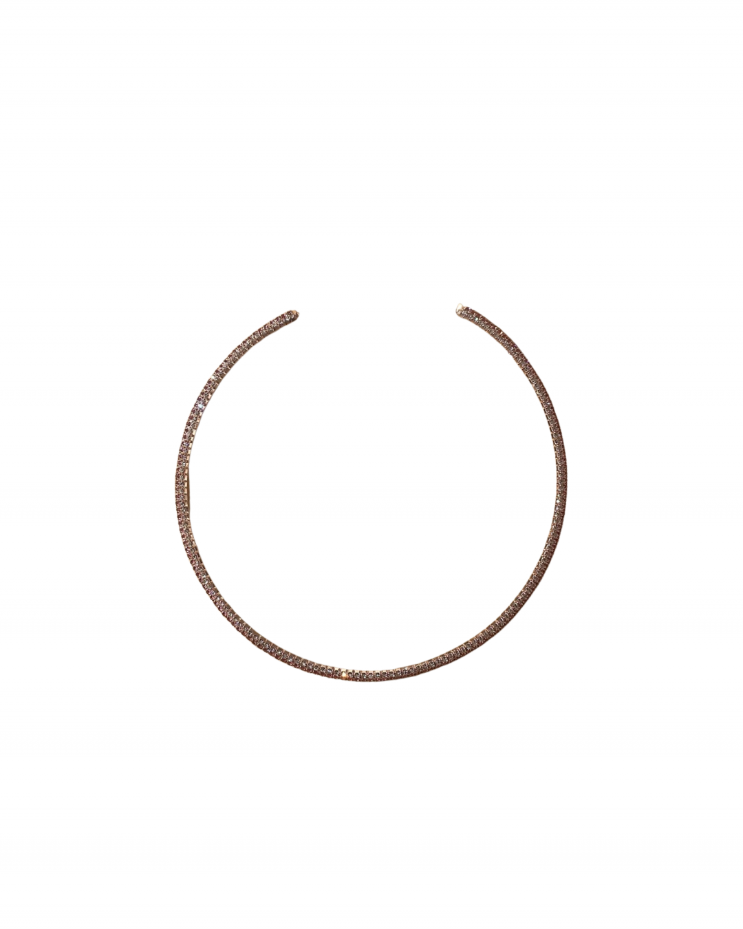 Obsidian Shadows Gold/Pink Choker by Curated Crowd Collective on curated-crowd.com