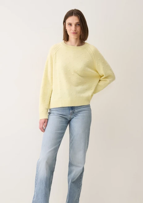 Bobble Sweater by LOOP Cashmere on curated-crowd.com