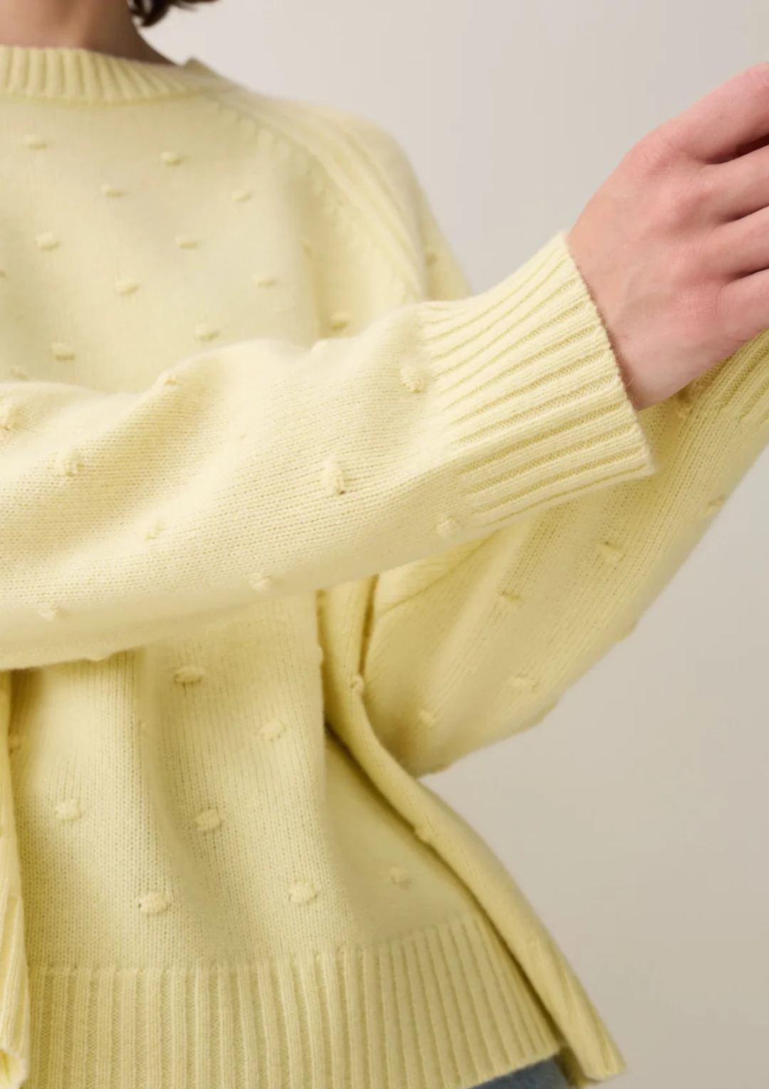 Bobble Sweater by LOOP Cashmere on curated-crowd.com