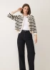Cashmere Pointelle Jacket by LOOP Cashmere on curated-crowd.com
