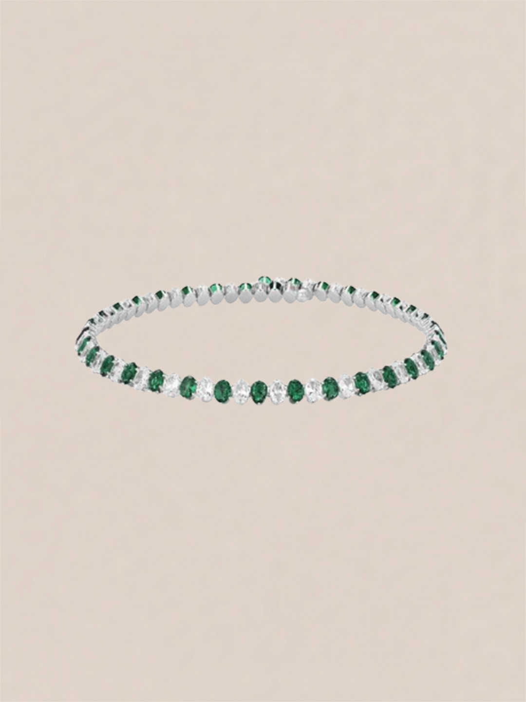 Esoteric Choker Emerald and White by Curated Crowd Collective on curated-crowd.com