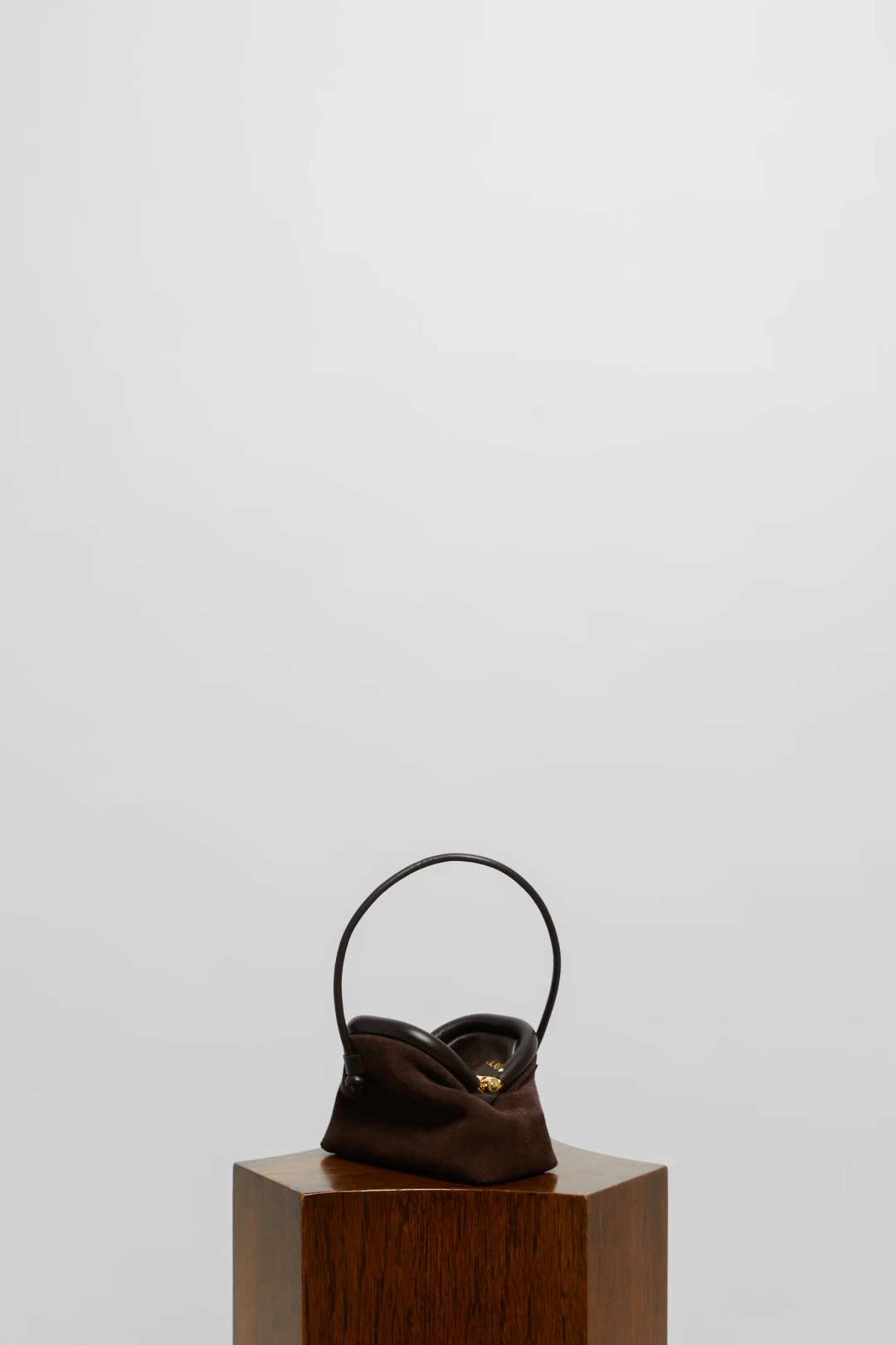 Small Money Bag In Suede by Folklore on curated-crowd.com