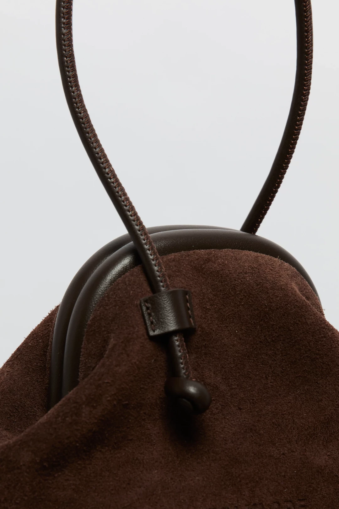 Small Money Bag In Suede by Folklore on curated-crowd.com