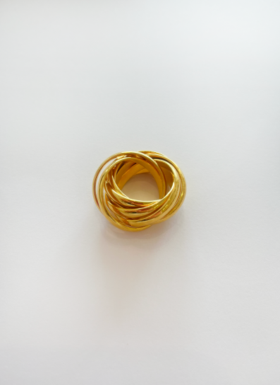 Turban Ring Gold by Tay Jewellery on curated-crowd.com