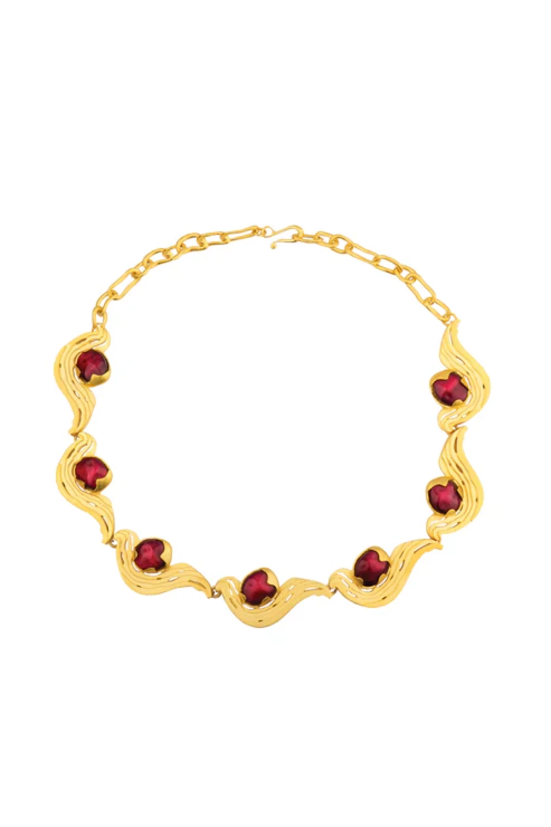Meteorite Necklace Red by Jude Benhalim on curated-crowd.com