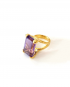 Large Emerald Cut Amethyst Set Cocktail Ring by Tay Jewellery on curated-crowd.com