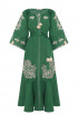 Tree Of Life Green Maxi Dress by FOBERINI on curated-crowd.com