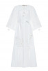 Tree of Life white maxi dress by FOBERINI on curated-crowd.com