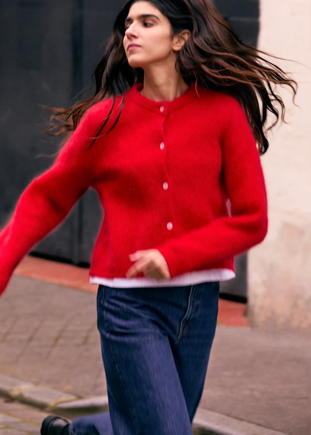 Olivia Mohair Cardigan by Surprise Paris on curated-crowd.com