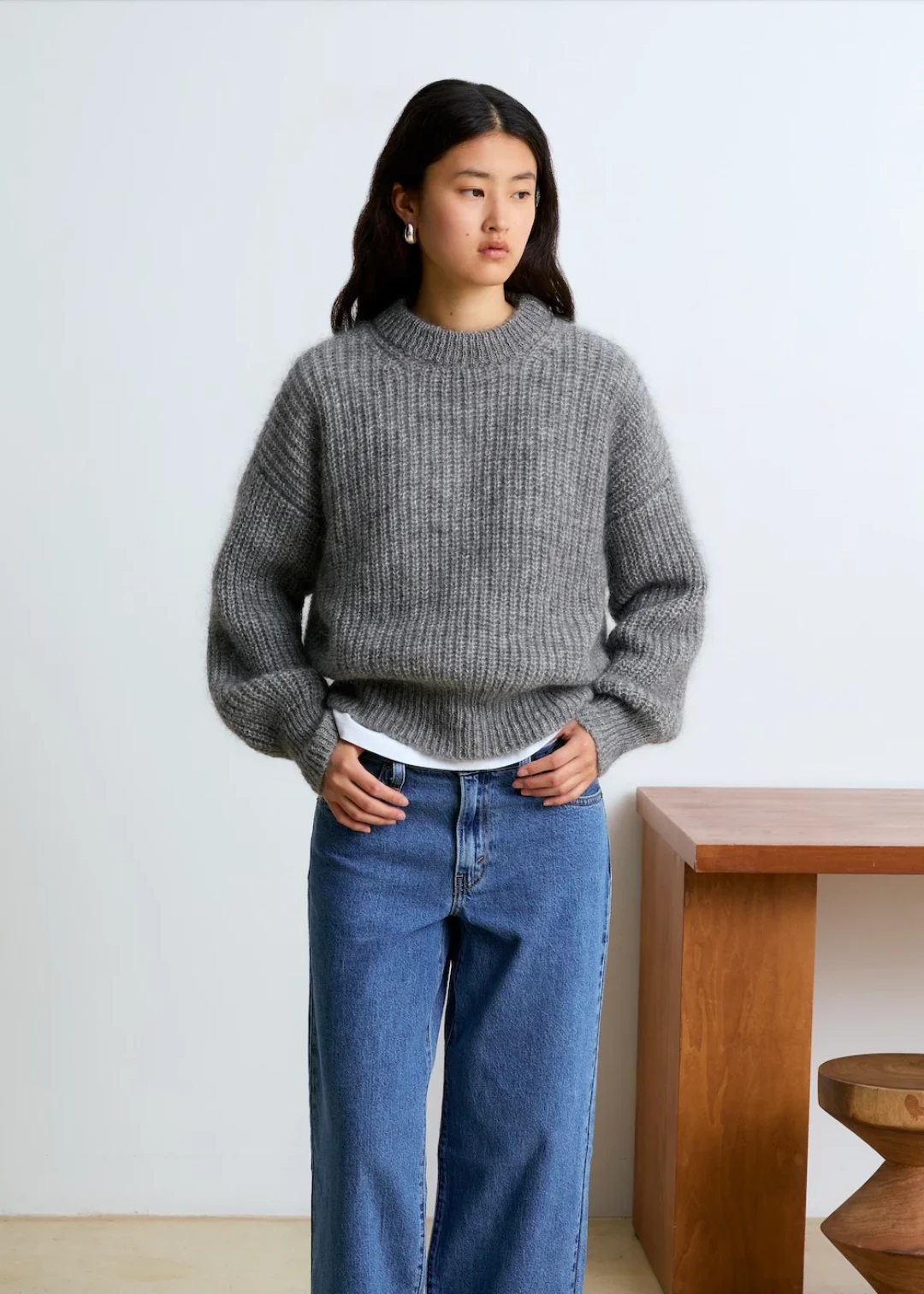 Grace Mohair Sweater by Surprise Paris on curated-crowd.com