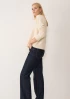 Brushed Cashmere Cardigan In Porcelain by LOOP Cashmere on curated-crowd.com
