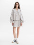 Gray Linen Blouse with White Embroidery 'Kakhovka' by Etnodim on curated-crowd.com
