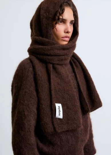 Donna Mohair Scarf by Surprise Paris on curated-crowd.com