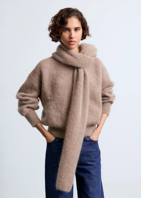 Donna Mohair Scarf by Surprise Paris on curated-crowd.com