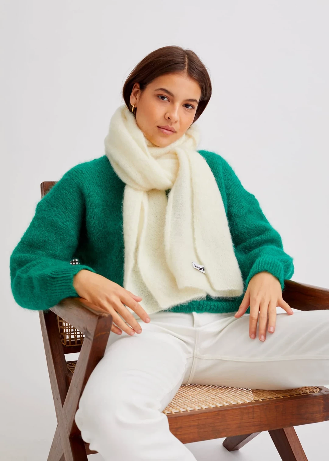 Donna Mohair Scarf by Surprise Paris on curated-crowd.com