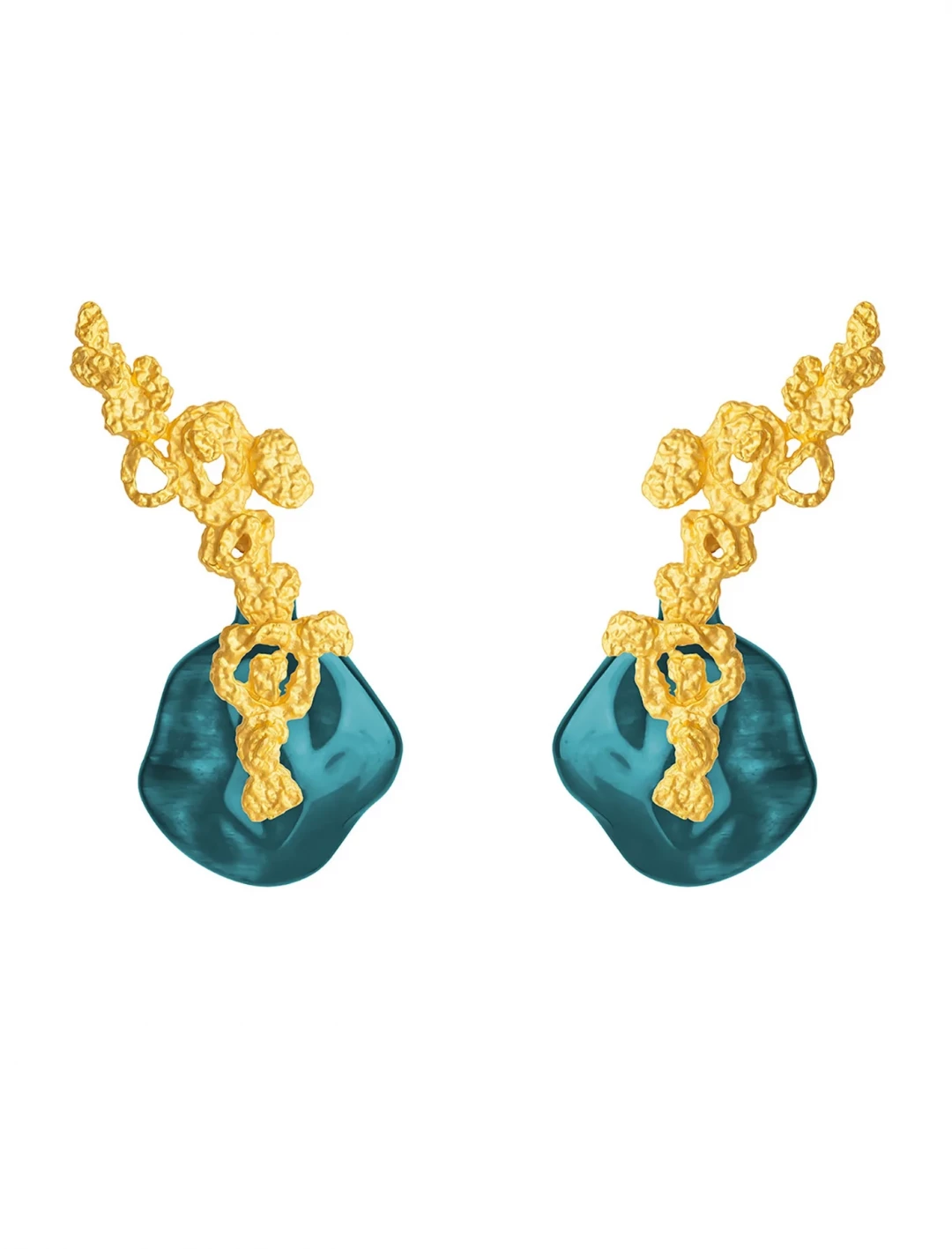 Interchangle Erosion Earrings by Jude Benhalim on curated-crowd.com