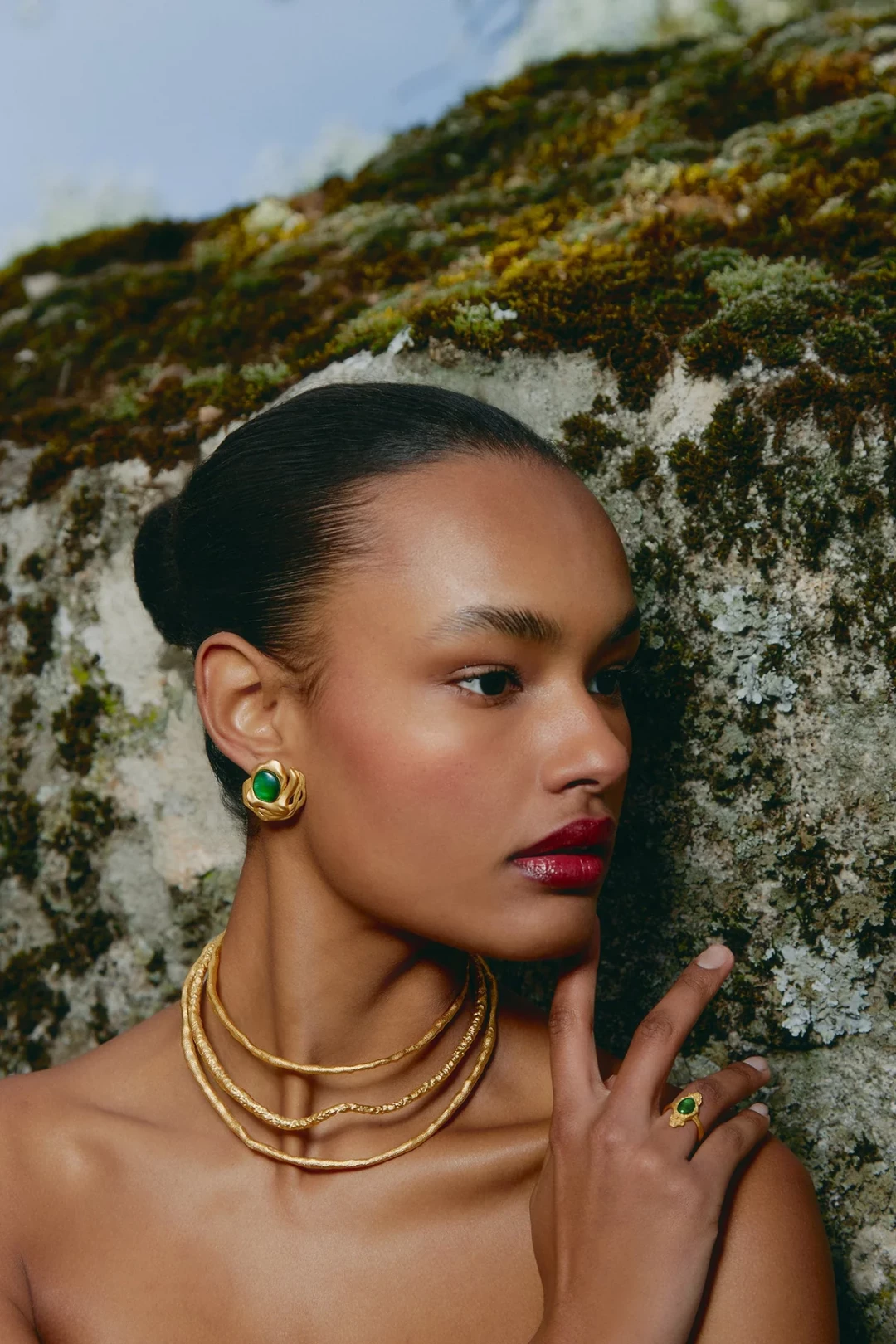 Flow Earrings by Jude Benhalim on curated-crowd.com
