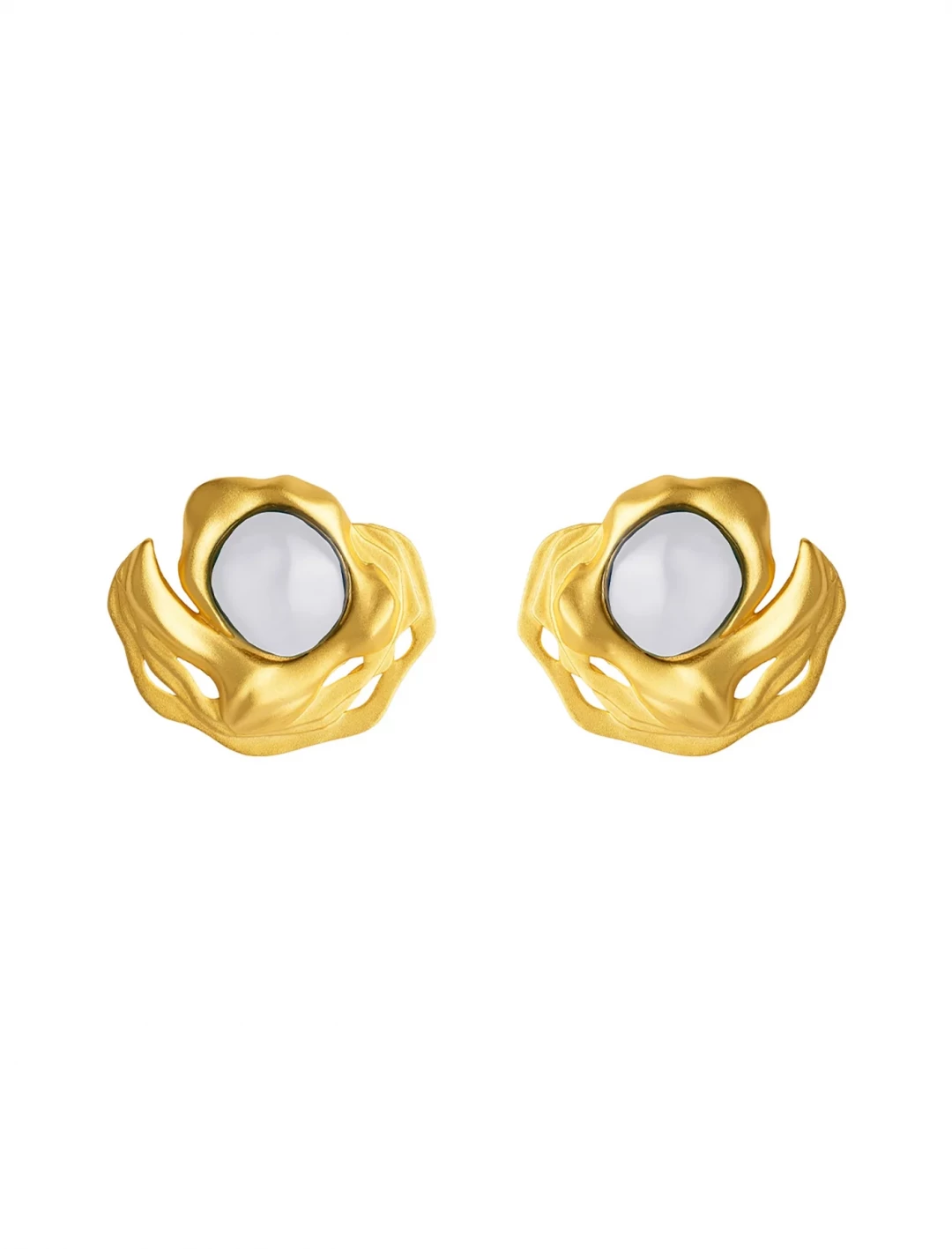Flow Earrings by Jude Benhalim on curated-crowd.com