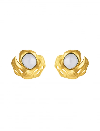 Flow Earrings by Jude Benhalim on curated-crowd.com