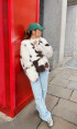 Melisma Shearling Jacket by Curated Crowd Collective on curated-crowd.com