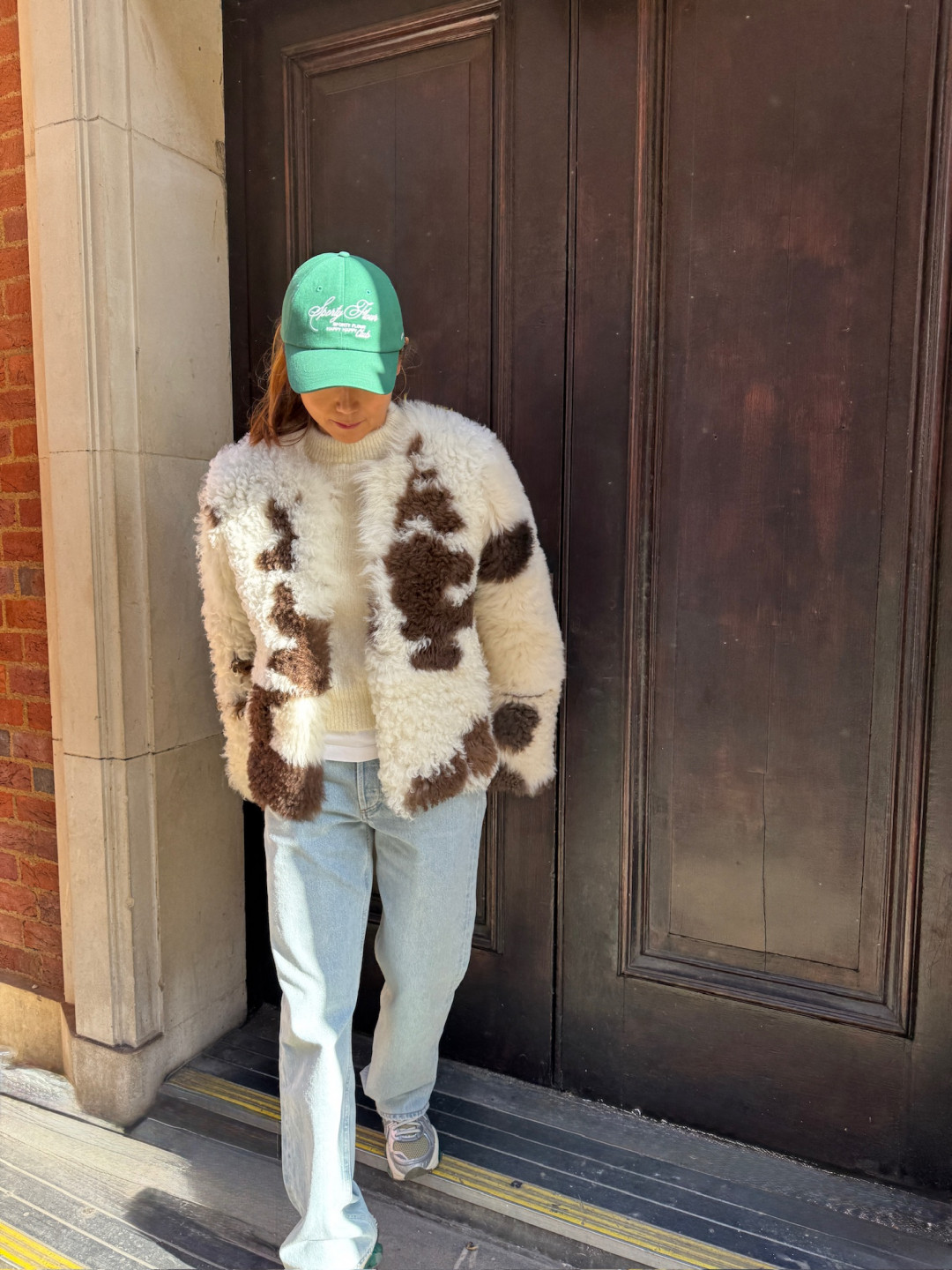 Melisma Shearling Jacket by  on curated-crowd.com
