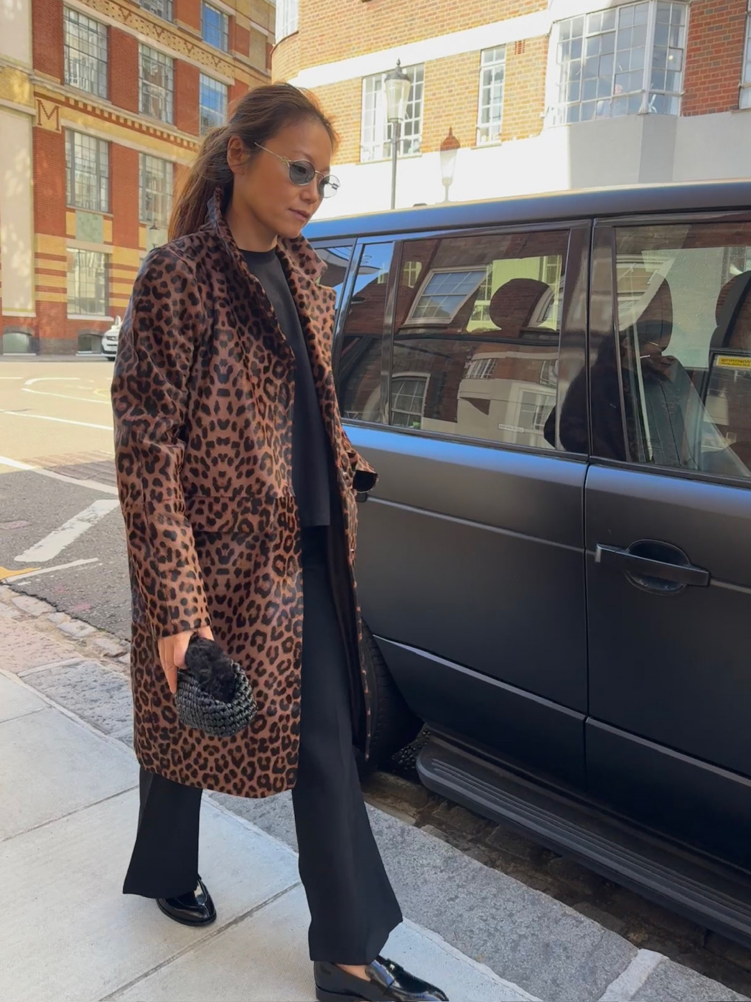 Resonance Shearling Coat by Curated Crowd Collective on curated-crowd.com
