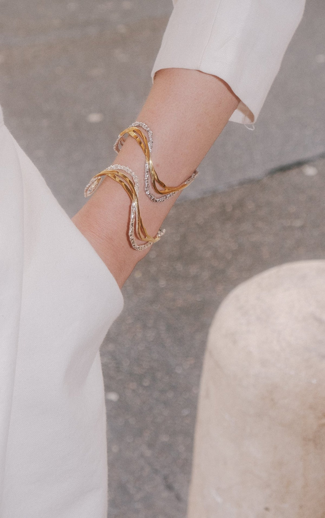 Ripple Mix Bracelet by Jude Benhalim on curated-crowd.com