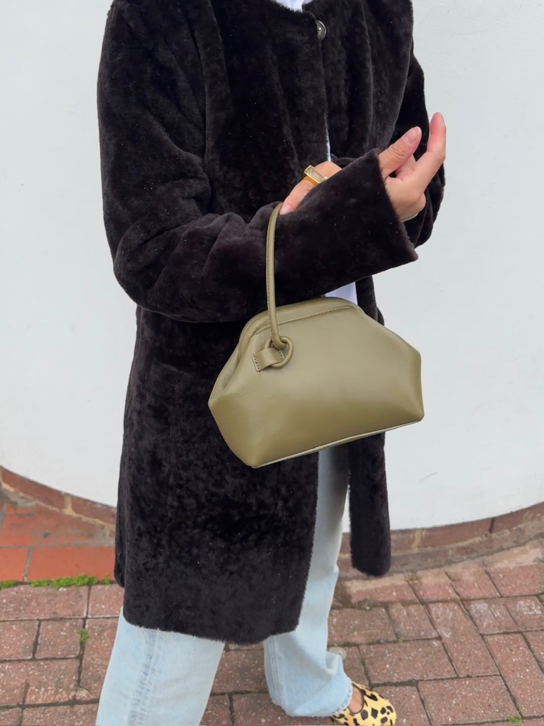 Mini Money Pouch in Leather by Folklore on curated-crowd.com