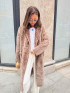 Serenade Shearling Coat in Light Brown by Curated Crowd Collective on curated-crowd.com