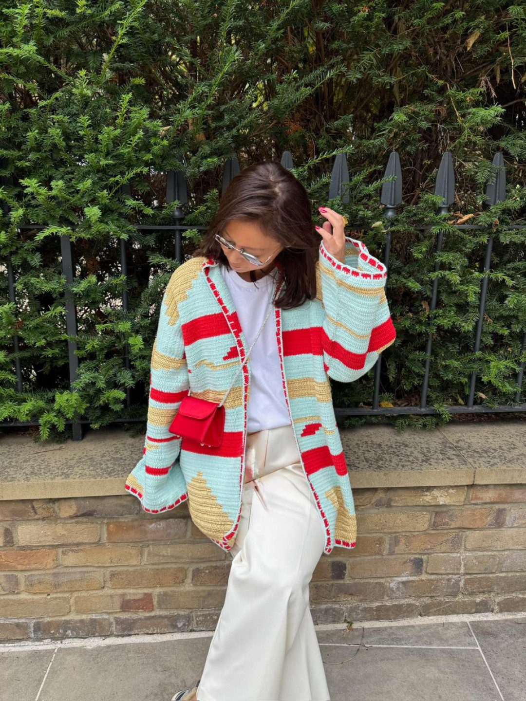 Kiona Jacket Aqua Long by Jessica K on curated-crowd.com