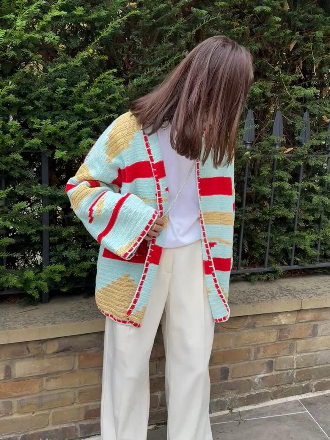 Kiona Jacket Aqua Long by Jessica K on curated-crowd.com