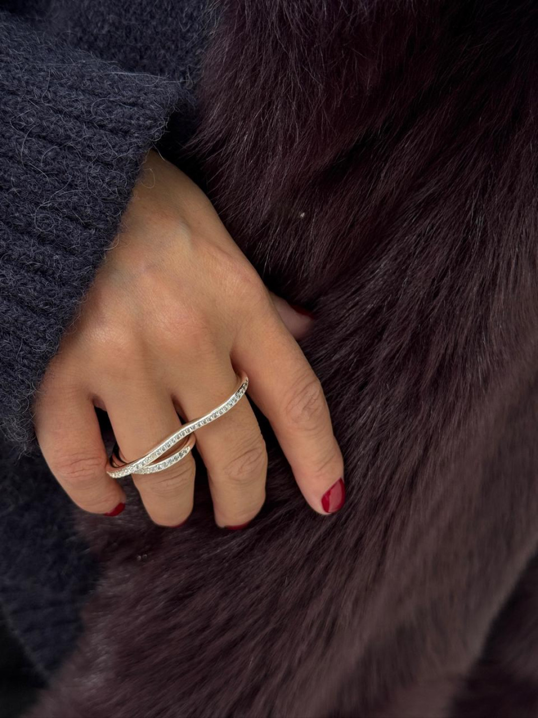 Rita Silver Ring by Emili on curated-crowd.com