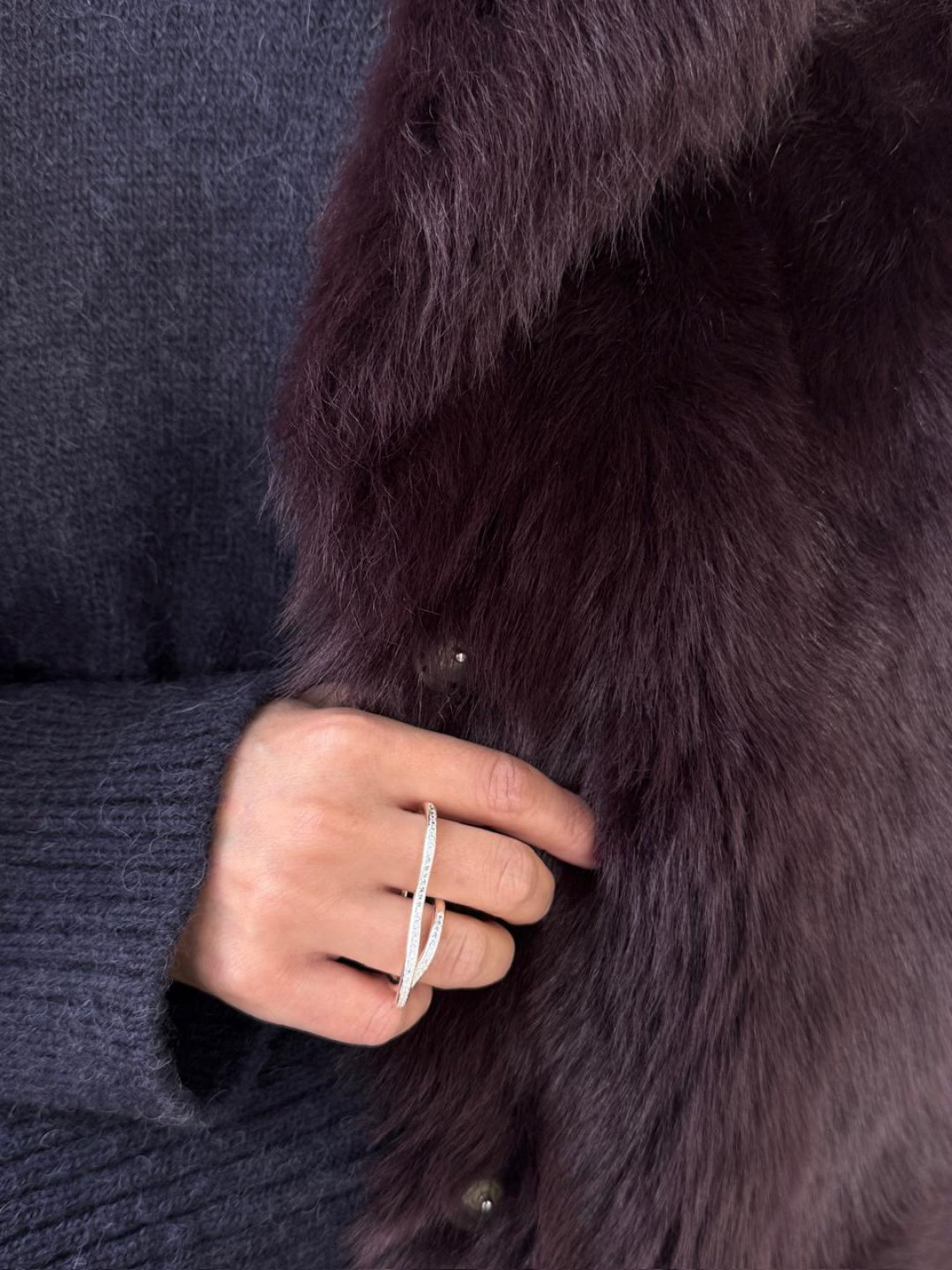 Rita Silver Ring by Emili on curated-crowd.com