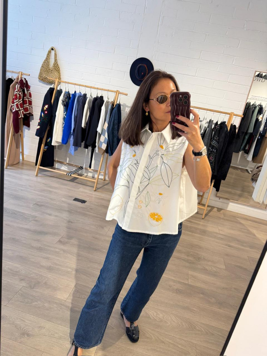 Lemon Blossom Shirt by Salim Azzam on curated-crowd.com