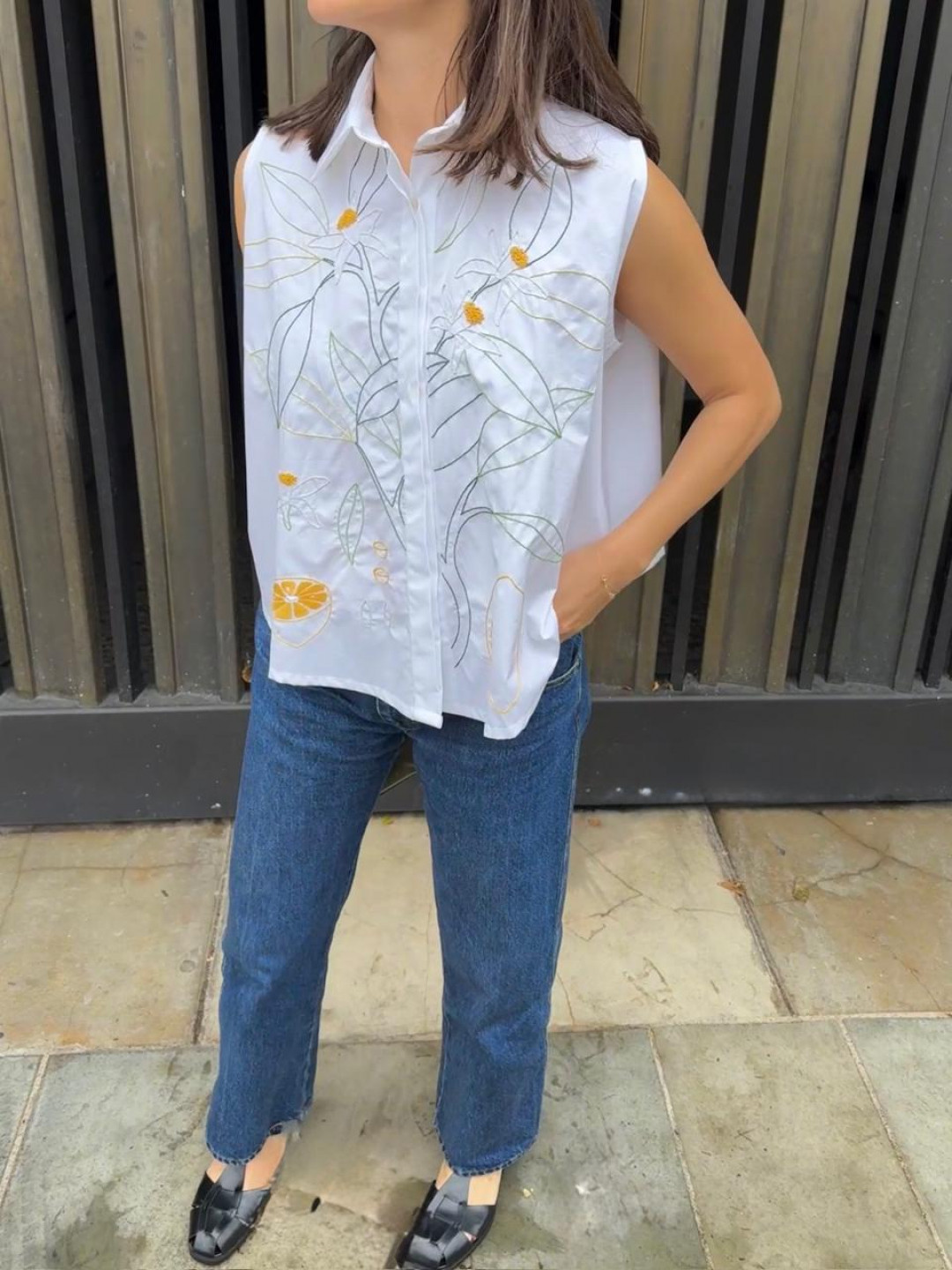 Lemon Blossom Shirt by Salim Azzam on curated-crowd.com