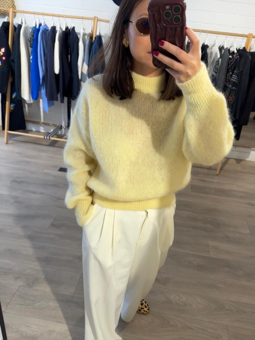 Jane Mohair Jumper by Surprise Paris on curated-crowd.com