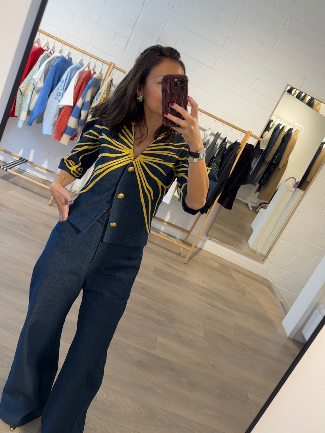 Yellow Wings Blazer by Salim Azzam on curated-crowd.com