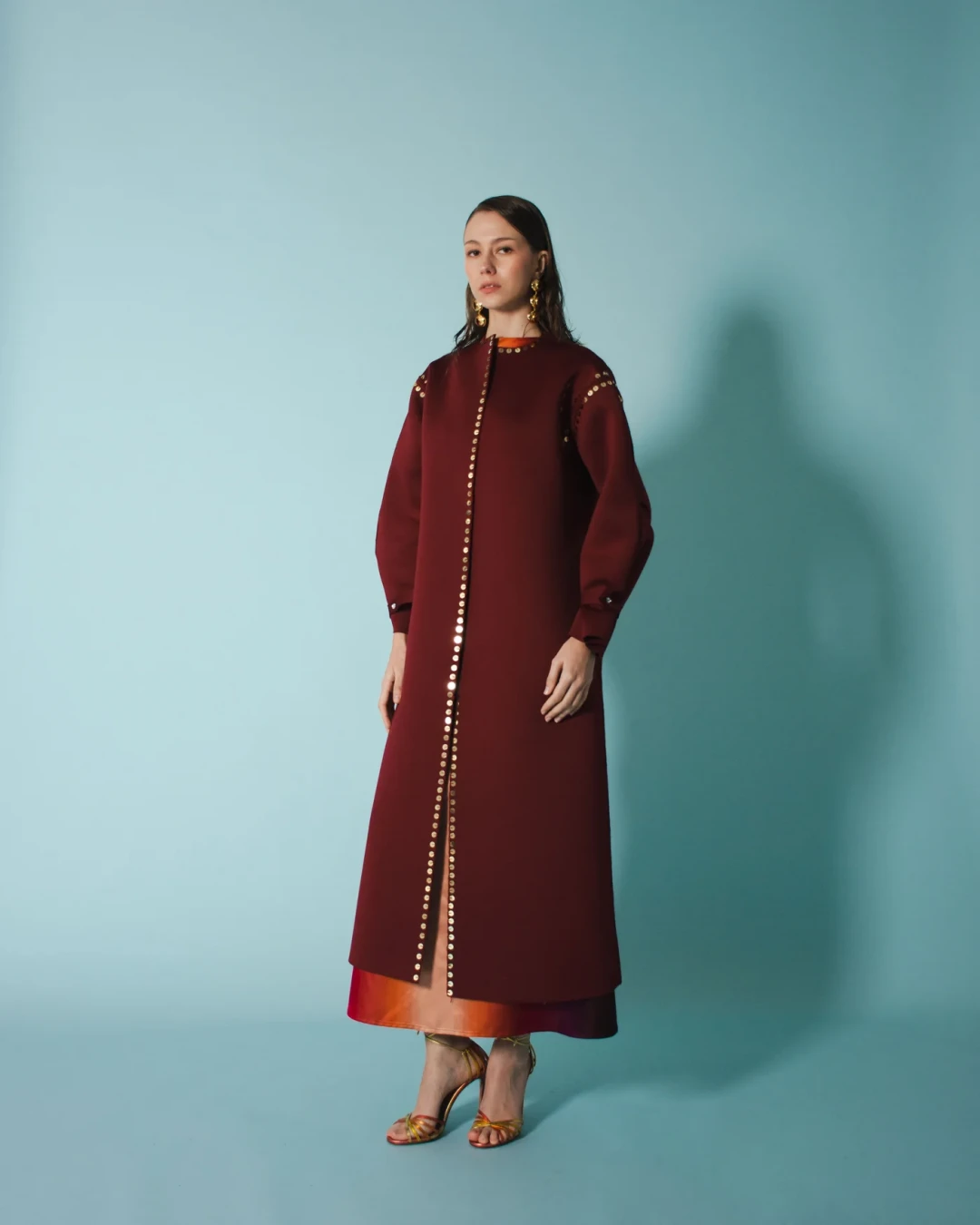 Lumis Jacket Bordeaux by Jessica K on curated-crowd.com