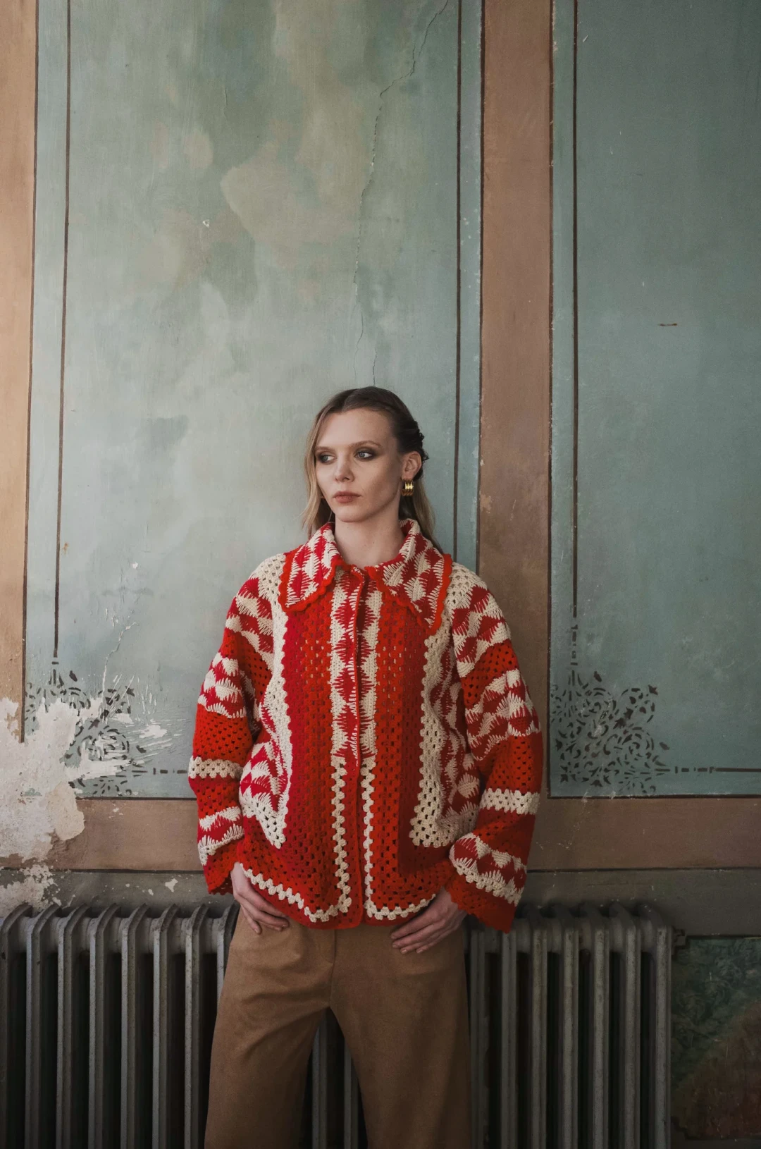 Talulah Jacket Red by Jessica K on curated-crowd.com