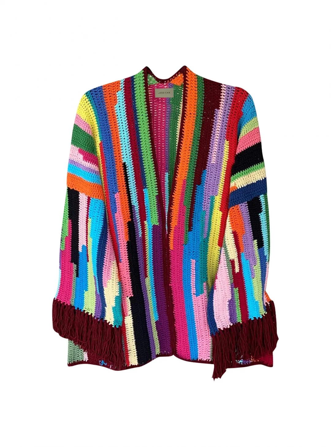 Jagger Multicolor Jacket by Jessica K on curated-crowd.com