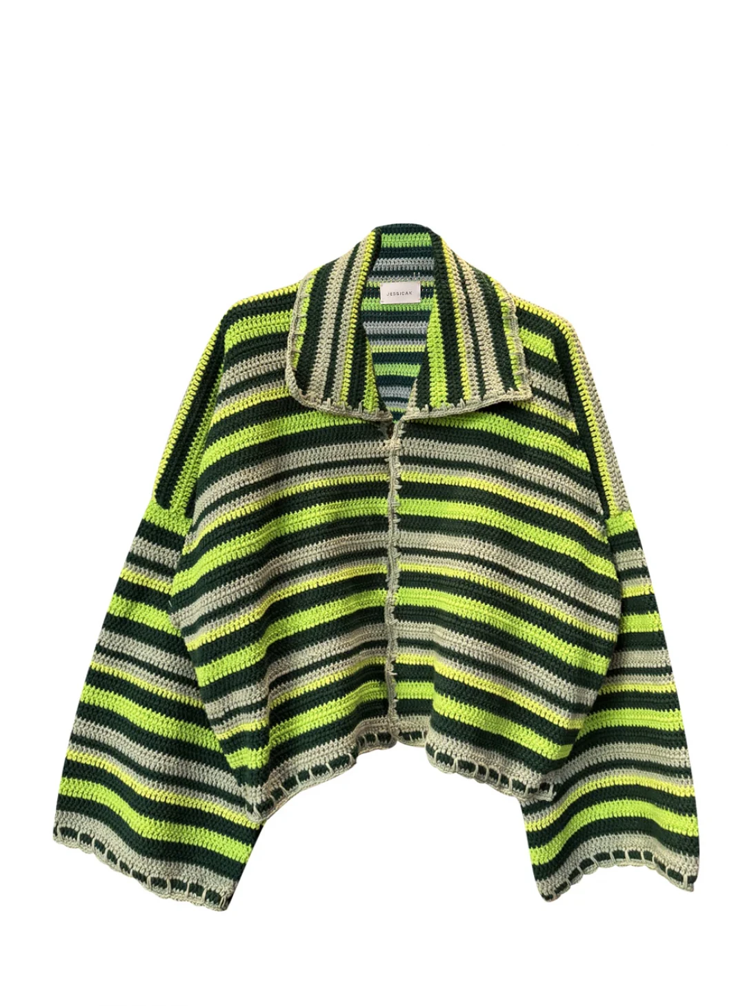 Daria Jacket Shades of Green by Jessica K on curated-crowd.com