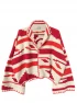 Kiona Jacket Beige/Red by Jessica K on curated-crowd.com