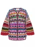 Mahalah Jacket Multicolor by Jessica K on curated-crowd.com